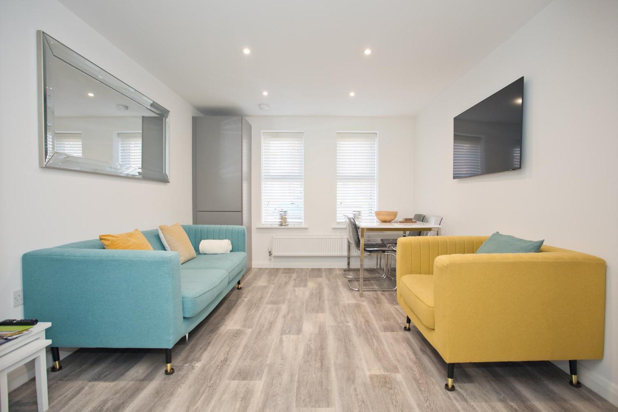 Sea Air - 2 Bedrooms - Parking - Mins To Beach Bournemouth Exterior photo